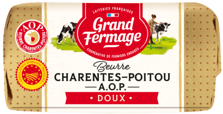 Beurre moulé doux Charentes-Poitou AOP