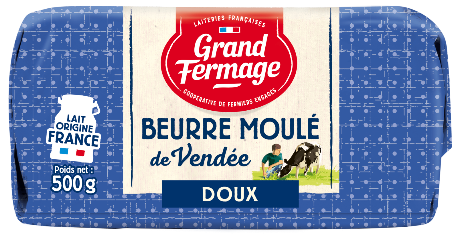 Beurre doux Belleville-sur-Vie spécial pâtisserie - Grand Fermage
