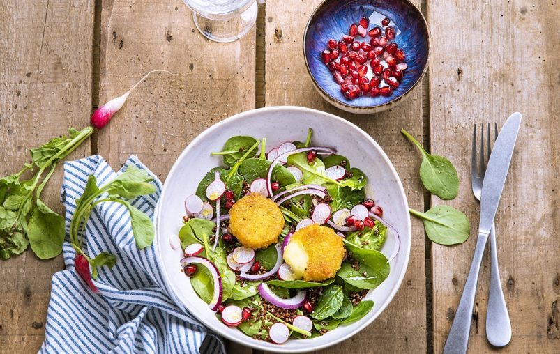 Recette-salade-fraicheur-aux-petits-panes-camembert-grand-fermage