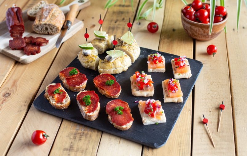 Recette-tapas-et-petits-bagels-au-beurre-biologique-aux-cristaux-de-sel-de-mer-grand-fermage