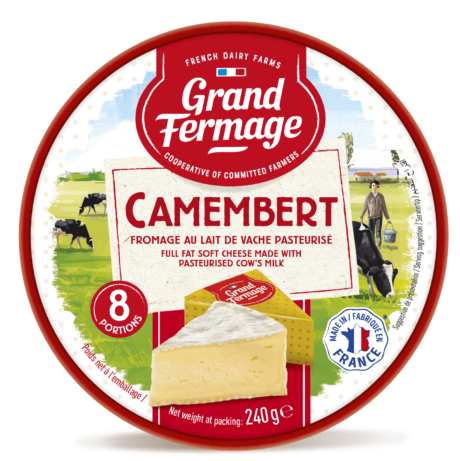 Camembert portions