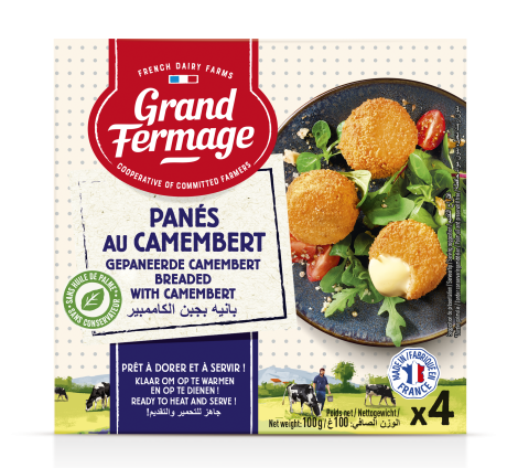 Breaded camembert