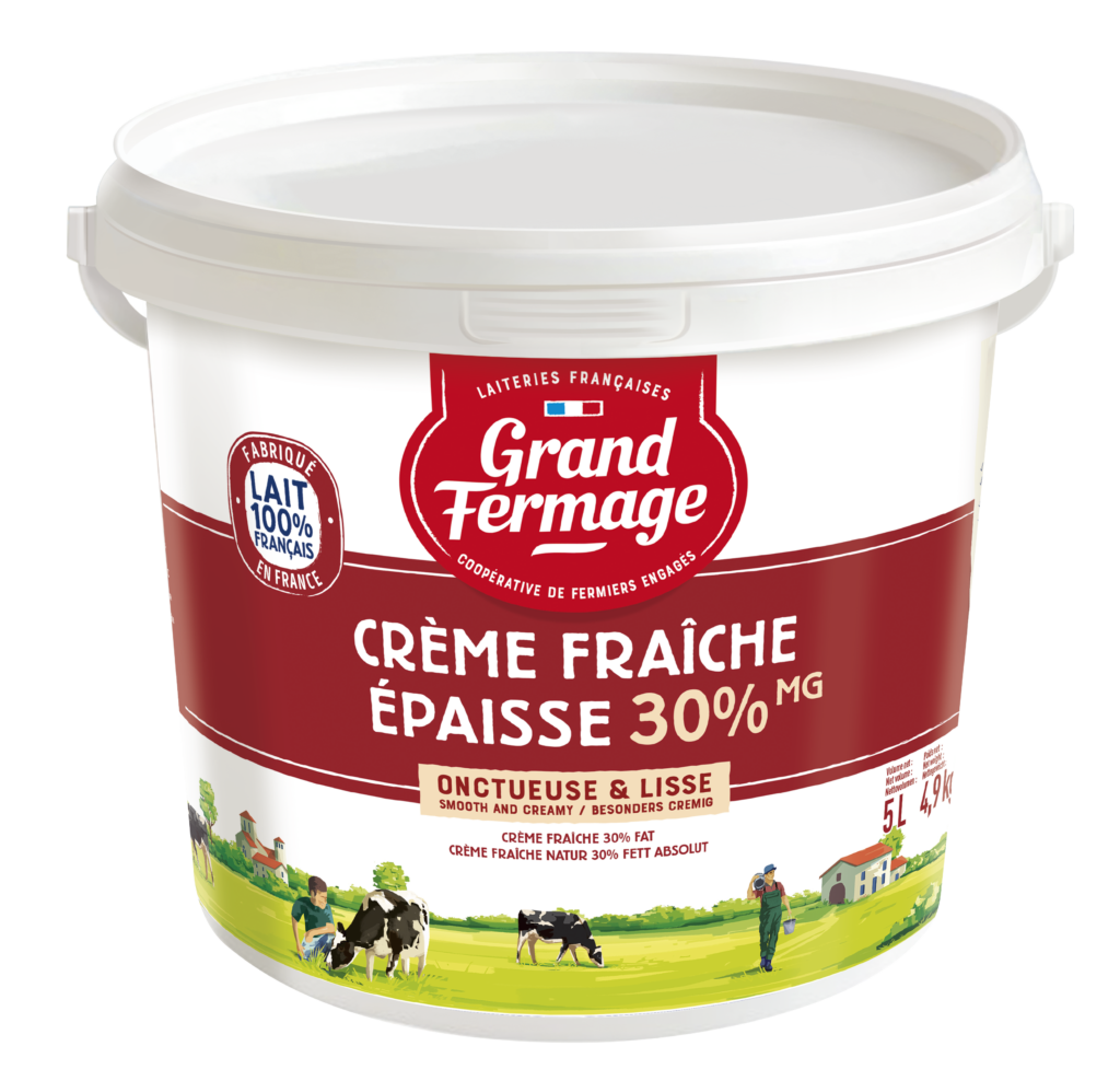 Crème Fraîche 30 Fat 5L Crème Fraîche Grand Fermage