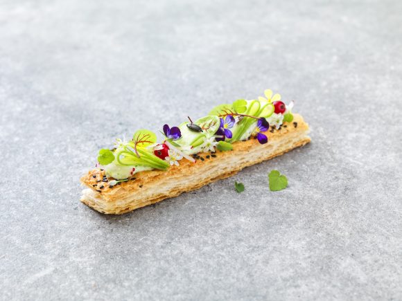 Vegetable pastry,  the freshness of summer