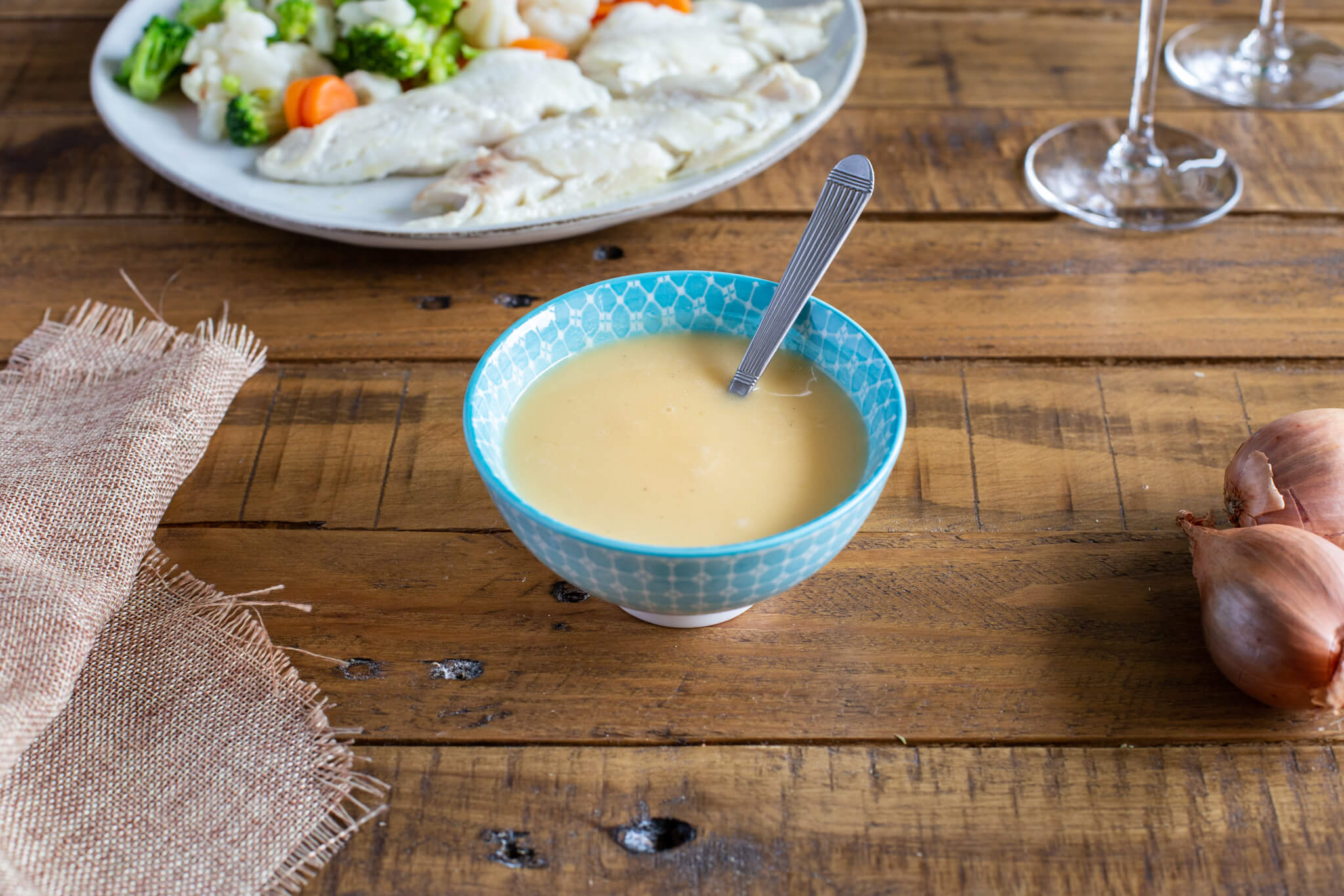 Beurre blanc sauce - Recipe idea - Grand Fermage