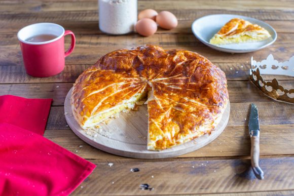 Frangipane galette des rois (king cake)