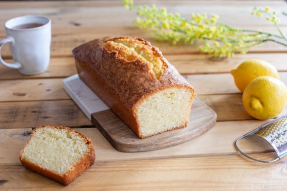 Quatre-quarts au citron et beurre salé