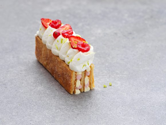 Soft fruit mille-feuille revisited