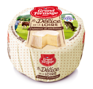 Fromage Le Délice de la Loire Crémeux et onctueux Grand Fermage 200 gr