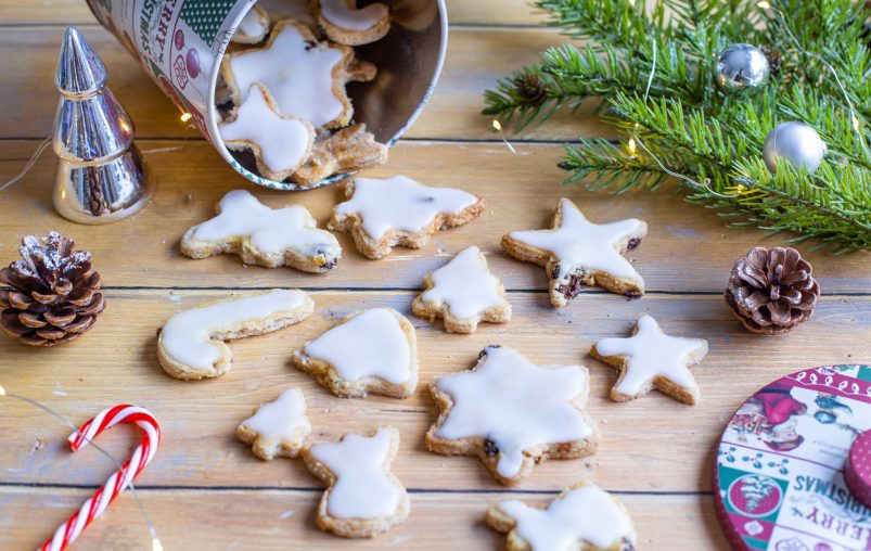 English Christmas cookies