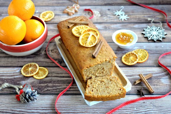 Pain d’épices moelleux à l’orange