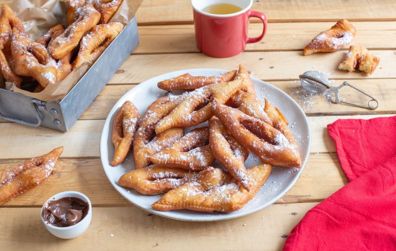Recette de bugnes / beignets de carnaval au beurre doux Charentes Poitou AOP Grand Fermage