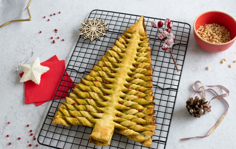 recipe-puff-pastry-pesto-christmas-tree-PDO-Charentes-Poitou-Unsalted-butter-grand-fermage