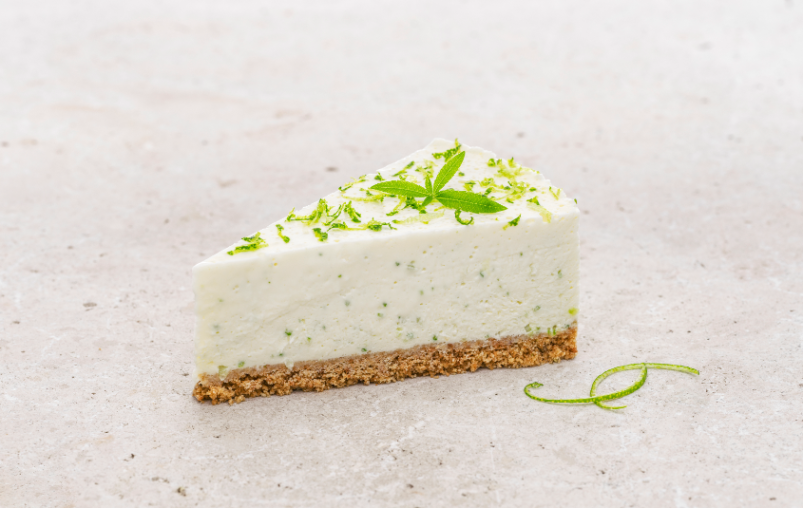 Lime-verbena cheesecake recipe