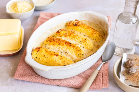 Quenelles sauce Béchamel