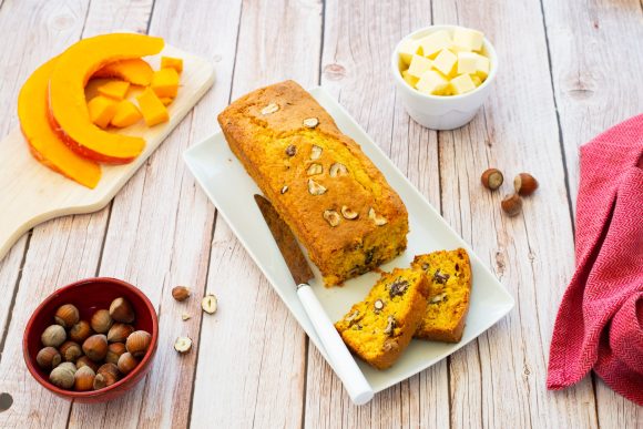 Winter squash & hazelnut cake recipe