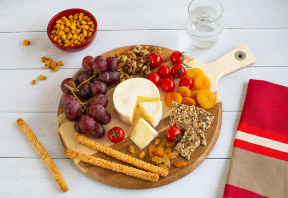 Sharing Platter with Délice de la Loire cheese