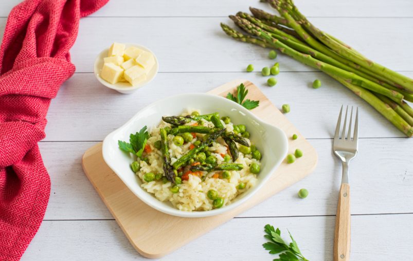 recipe_Asparagus and pea risotto_organic_butter_salted_200g_grand_fermage
