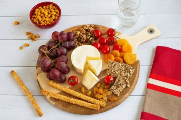 Sharing Platter with Délice de la Loire cheese