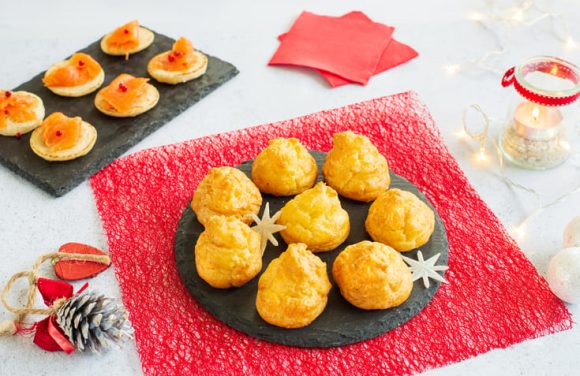 Gougères de Noël