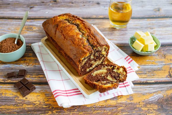 Recette gâteau marbré