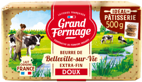 Beurre doux de Belleville-sur-Vie – Idéal pâtisserie