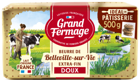 Beurre doux de Belleville-sur-Vie – Idéal pâtisserie