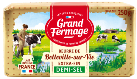 Belleville-Sur-Vie Salted Butter 250g