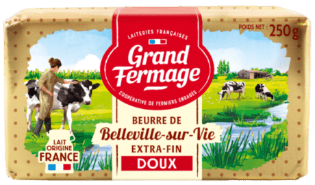 Belleville-Sur-Vie Unsalted Butter 250g