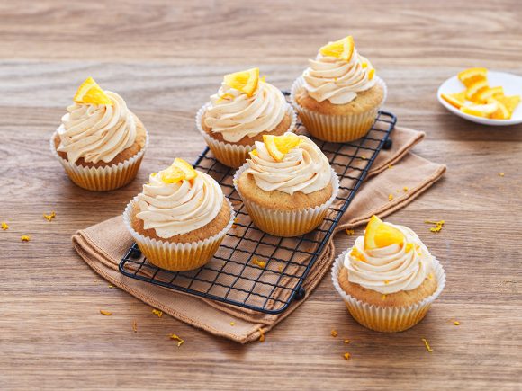 Orange Cupcakes