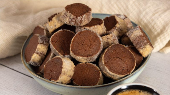 Biscuits diamant au chocolat beurre salé