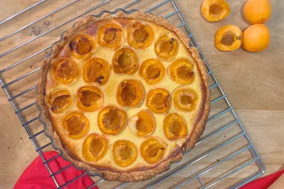 Tarte aux abricots