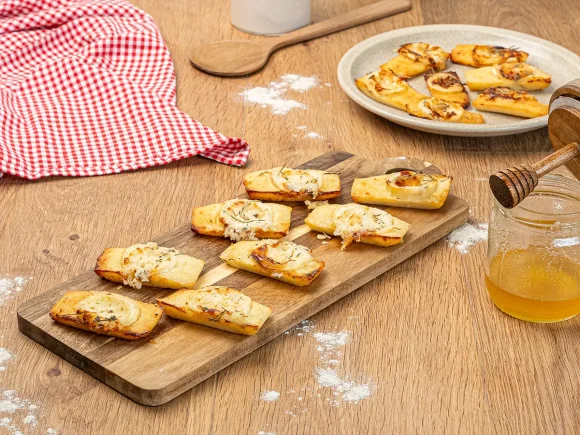 Financier anti-gaspi au chèvre