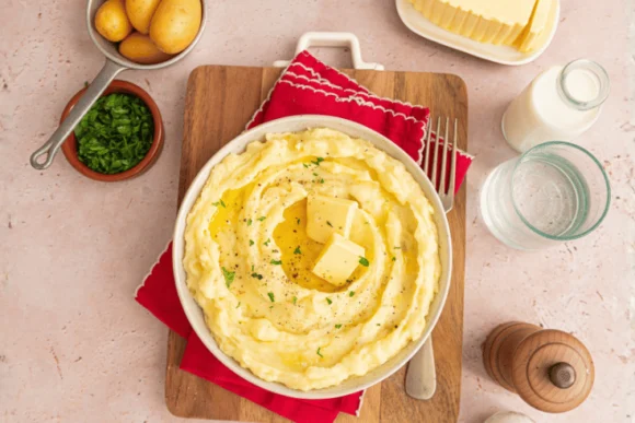 Purée de pommes de terre maison