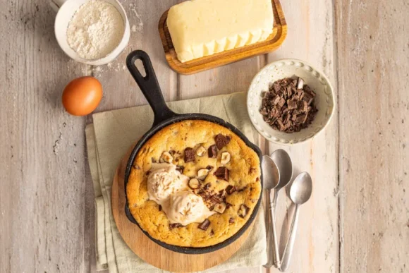 Cookie géant chocolat noisettes