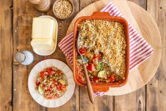 Crumble de légumes
