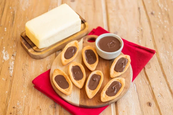 Barquettes au chocolat